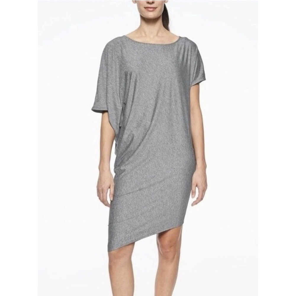 Athleta‎ Sunlover Hilo Asymmetrical Dress Swim Cover-up Beach UPF Protection M